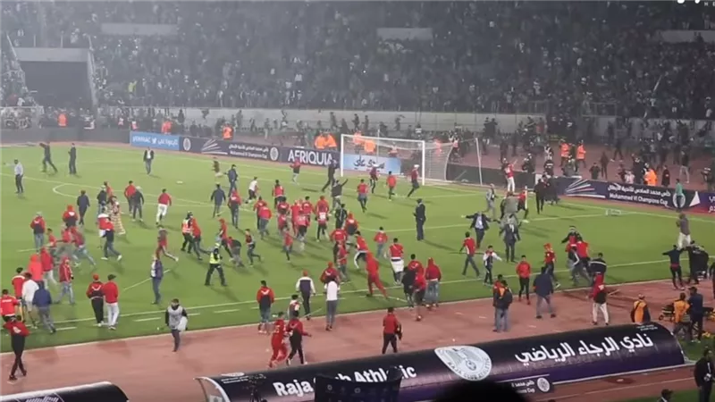 شغب وريمونتادا فى الديربى العربي..فيديو