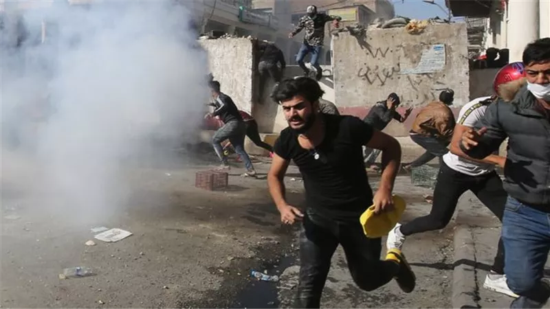 ارتفاع قتلى متظاهرى جنوب العراق لـ7 و140 مصاباً فى 24 ساعة