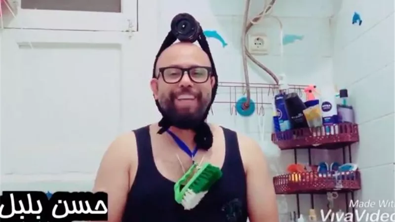 فيديو جديد لحسن بلبل يسخر من مؤتمر محمد علي