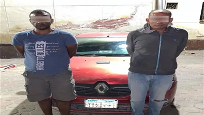 سقوط حرامية بمدينة نصر