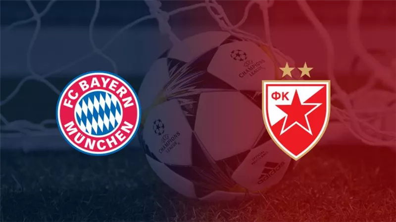دوري أبطال أوروبا بايرن ميونيخ والنجم الأحمر مجانا