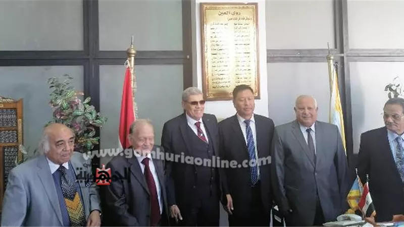 وفد القضاء الصينى يشيد بالتطور التكنولوجى بمحكمة الإسكندريه