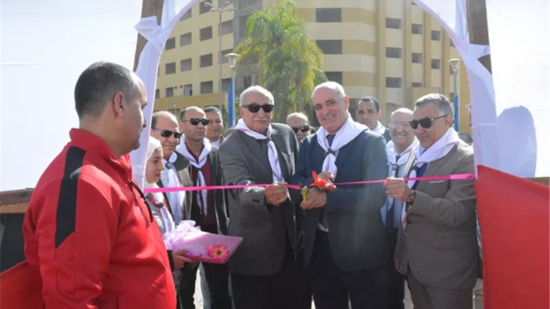 المهرجان السنوي التاسع لجوالى وجوالات جامعة الفيوم