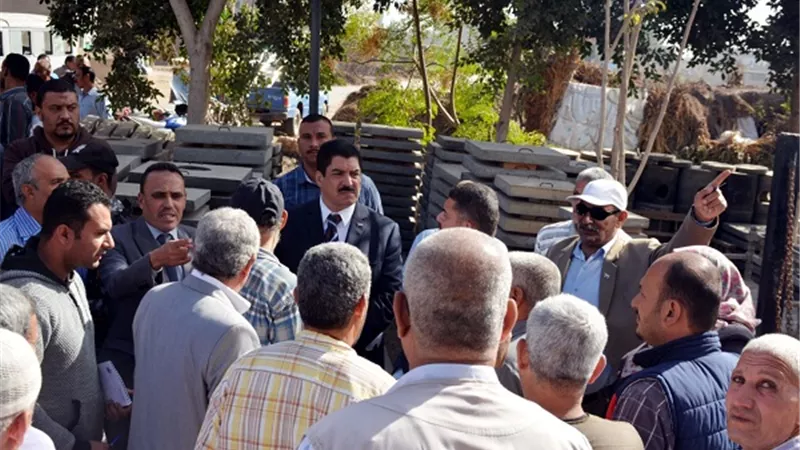 محافظ القليوبية يتابع إزالة التعديات ويستمع لشكاوى المواطنين