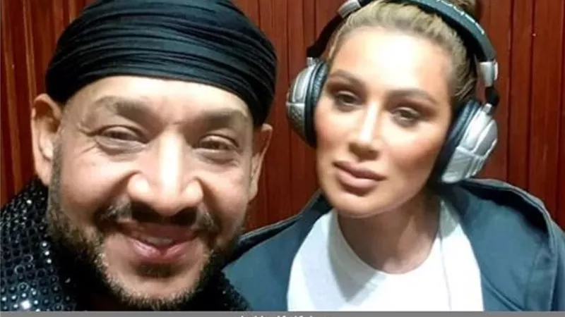 عصام كاريكا ومايا دياب يسجلان اغنية 