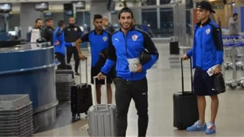 الزمالك يخوض مرانه الأول على ملعب السلام بإثيوبيا