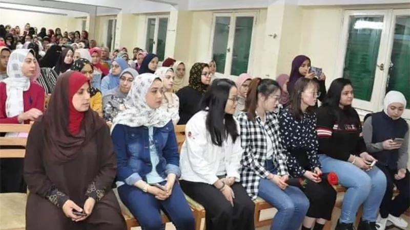 مدن جامعة كفر الشيخ تنظم أمسية ثقافية للطلاب الوافدين