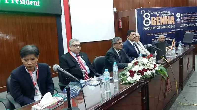 عبور الفجوة بين النظرية والتطبيق في الطب مؤتمرا بجامعة بنها