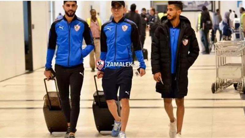 بعثة الزمالك تصل الكونغو بعد رحلة شاقة