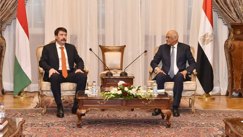 عبدالعال يستعرض مع رئيس المجر حقوق الإنسان ومكافحة الإرهاب