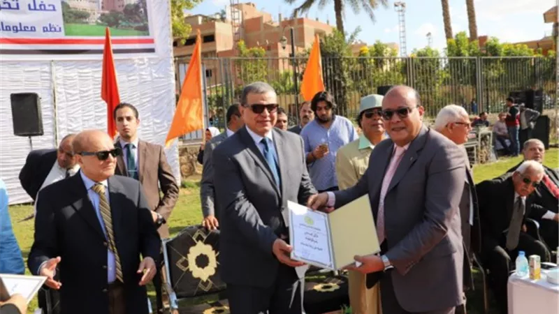 سعفان يكرم أوائل طلاب الدفعة 21 بالمعهد العالي للدراسات النوعية بالهرم