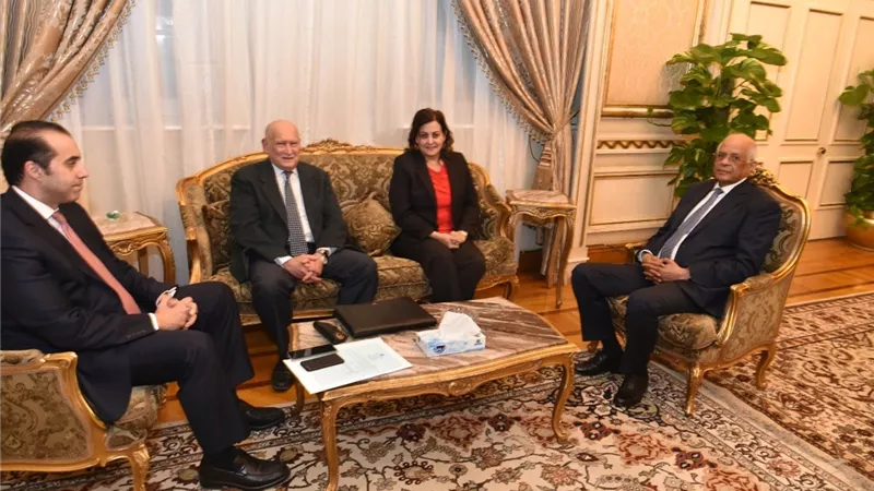 علي عبدالعال يستقبل رئيس هيئة سلامة الغذاء ونائبة وزير الزراعة لشئون الثروة الحيوانية