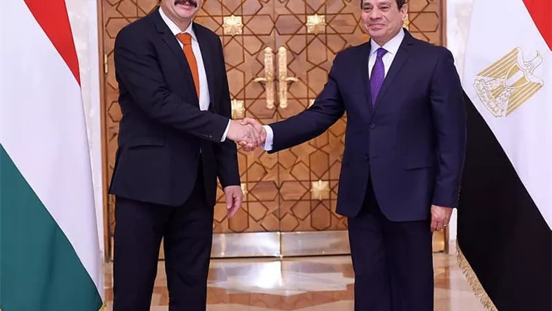 السيسى: سعدت باستقبال رئيس المجر خلال زيارته لمصر فى إطار تعزيز التعاون