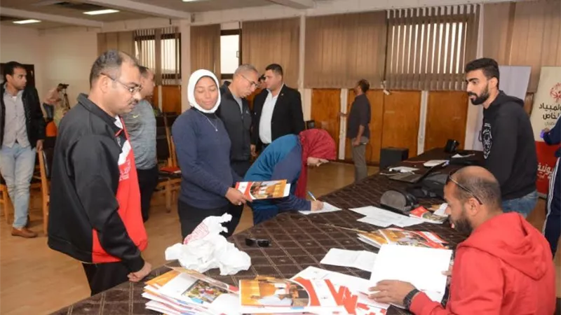 انطلاق فعاليات الدورة التدريبية لمدربي الإولمبياد الخاص في كرة اليد باستاد القاهرة