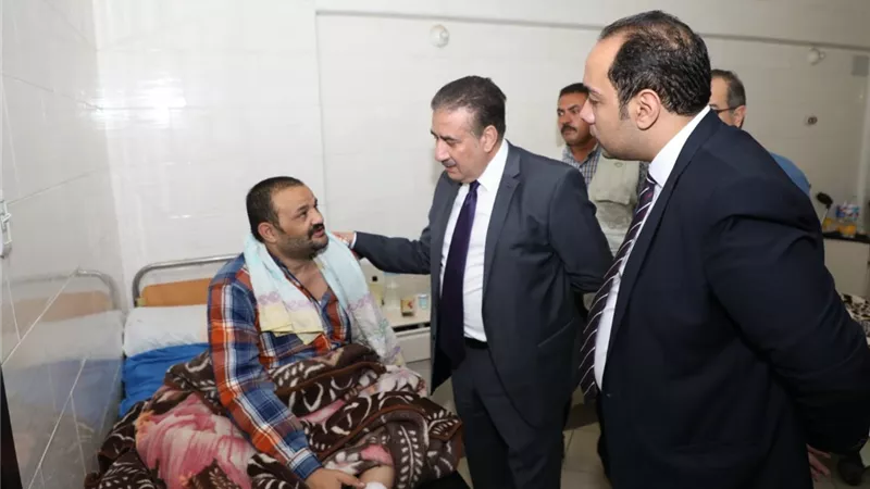 فى أولى جولاتهما .. محافظ المنوفية ونائبه يتفقدان مستشفى شبين الكوم التعليمي.. صـــور