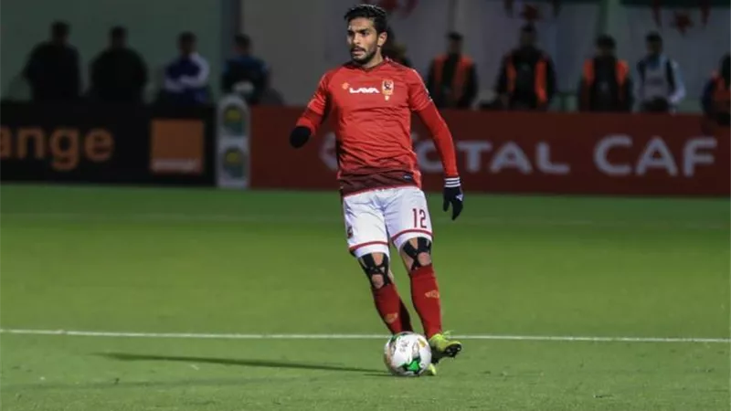 الحكم يطرد أيمن أشرف من مواجهة الأهلي والنجم الساحلي
