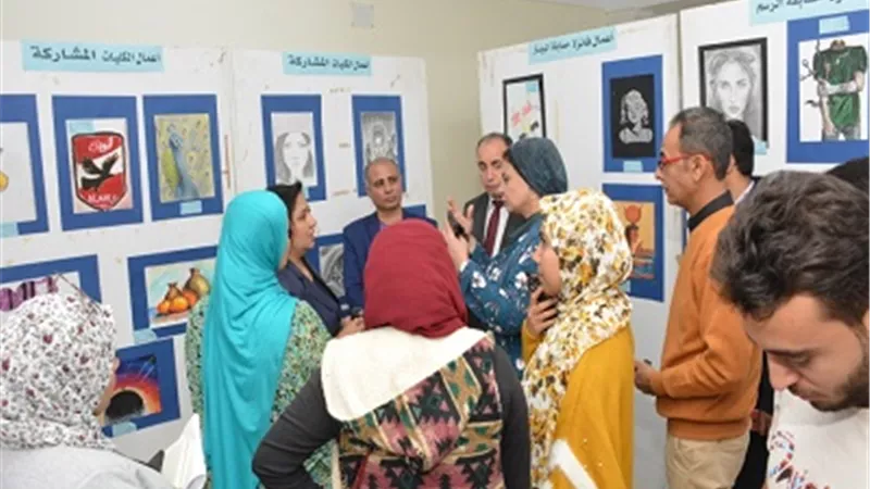 جامعة أسيوط تختتم ماراثون سباق المواهب الفنية علي مستوي الكليات
