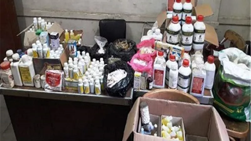 حملات تفتيشية على مراكز بيع الأدوية البيطرية.. وضبط 1639عبوة مخالفة بههيا