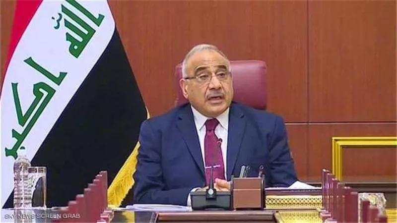 عبد المهدي: استقالة الحكومة ضرورية لإنهاء الأزمة بالعراق