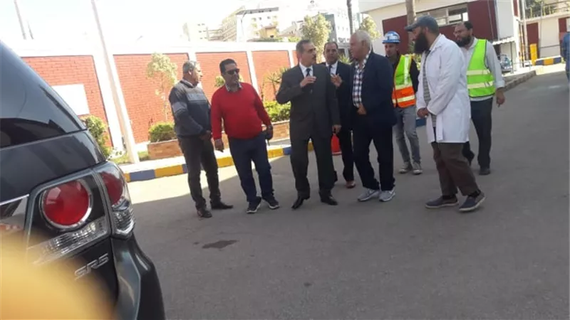 محافظ كفر الشيخ يفاجئ بزيارته محطة مياه الشرب الرئيسية 2 بالعاصمة