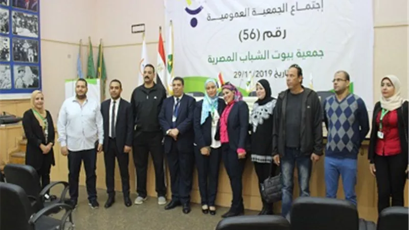 أشرف عثمان رئيساً لجمعية بيوت الشباب المصرية للمرة الثالثة على التوالى