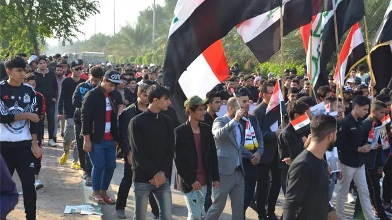 حداد في المدارس والجامعات العراقية على ضحايا الاحتجاجات (صور)