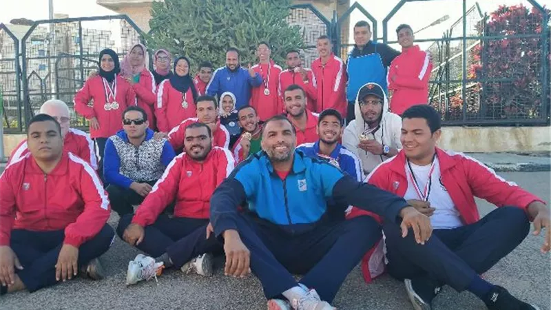 جامعة بنها تحصد 11 ميدالية فى بطولة متحدى الإعاقة بالإسكندرية
