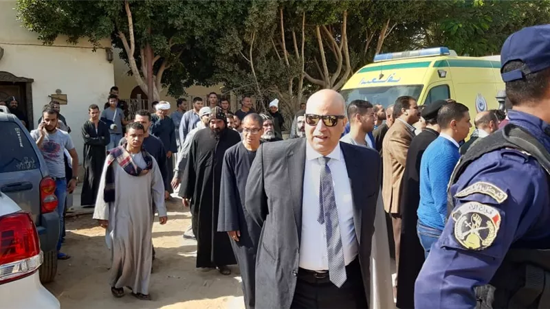 عمرو غلاب يطالب وزير الآثار بإجراء أعمال الترميم اللازمة للكنيسة الأثرية بدير أبو فانا فى ملوي