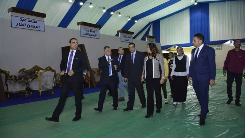 افتتاح عدد من المشروعات العملاقة للُاثاث والكهرباء بدمياط