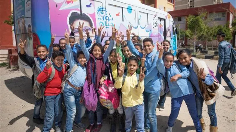 صندوق تحيا مصر: الكشف الطبي على 450 ألف تلميذ ابتدائي وتسليم 42 ألف نظارة طبية مجانا