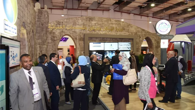 القابضة لمياه الشرب تشارك بمعرض القاهرة الدولى للاتصالات