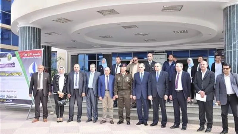 صيدلة كفرالشيخ تنظم المؤتمر العلمي السادس برعاية رئيس الجامعة