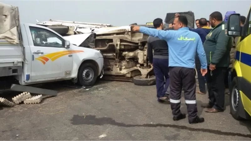 مصرع طفل صدمه ميكروباص بكرداسة