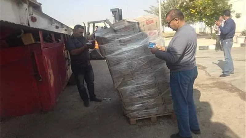 صحة الشرقية تعدم ١١٣ طن ألبان منتهية الصلاحية بالعاشر