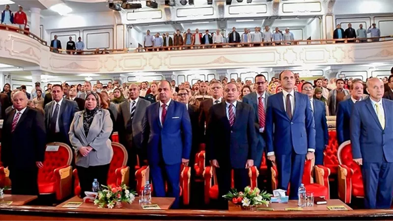 محاربة الفساد واجب وطني ندوه بجامعة بنى سويف