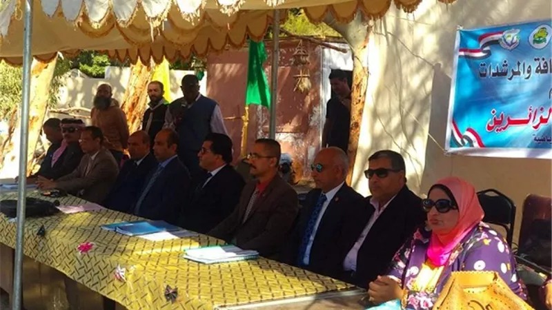 انطلاق مهرجان التقييم الكشفي لفرق مدارس جنوب سيناء بالاغاني الوطنيه والهوايات الكشفية