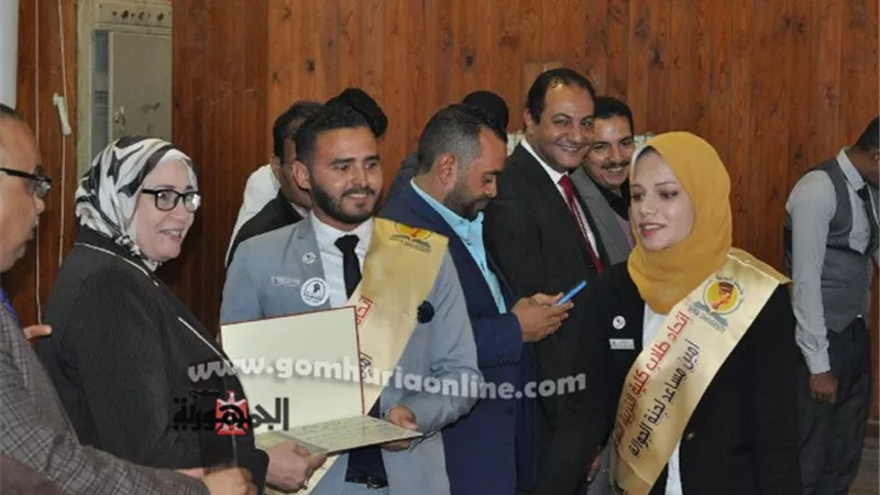 نوعية المنيا تحتفل بتنصيب اتحاد طلابها