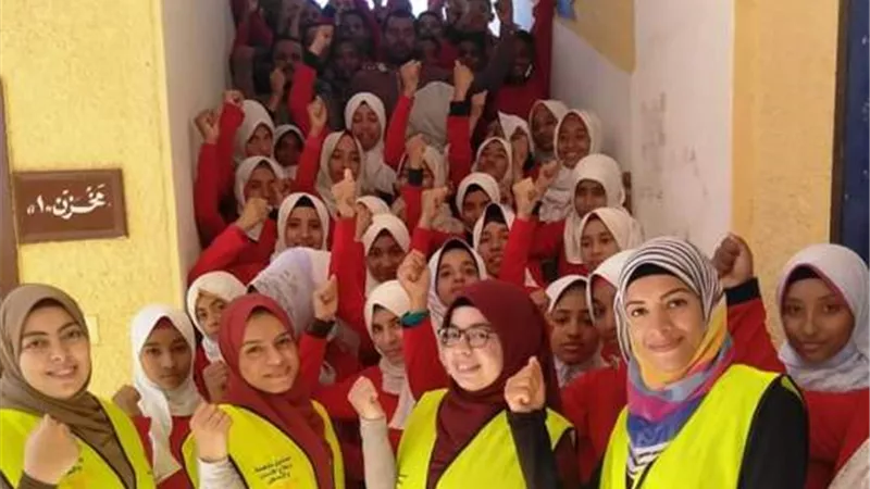 صندوق مكافحة الادمان يقود مبادرة أنت اقوى من المخدرات بالوادى الجديد.. صور