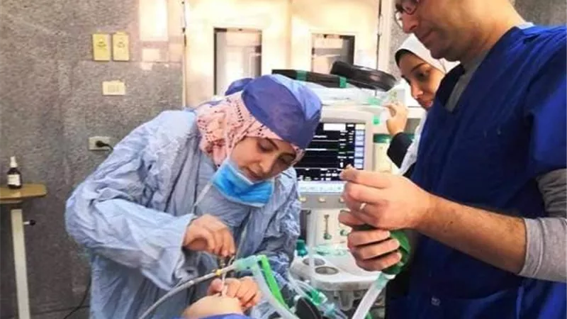 إستخراج جسم غريب من القصبة الهوائية لطفلة بمستشفى بنها الجامعى.. بالصور