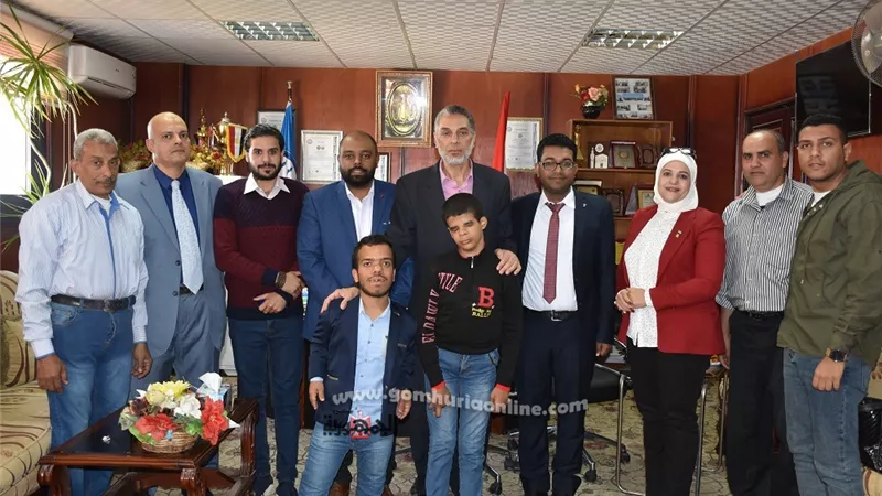 تجارة السادات تحتفل باليوم العالمى لمتحدى الإعاقة