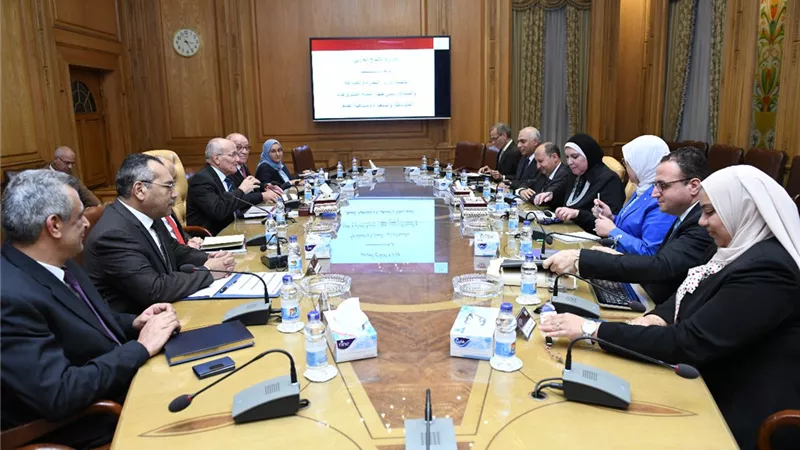 اجتماع بالإنتاج الحربي لدعم التصنيع المحلى لمستلزمات ومدخلات الإنتاج