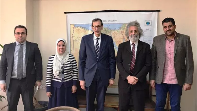 نقيب الأطباء يلتقى مساعد وزير الخارجية للشئون القنصلية لبحث سبل التعاون بين النقابة ووزارة الخارجية