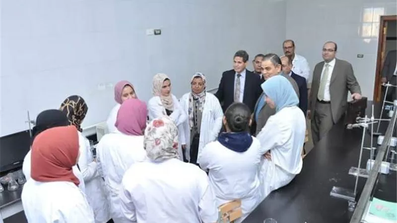 لجنة تقييم الجامعات المصرية تتفقد كفرالشيخ ..صور