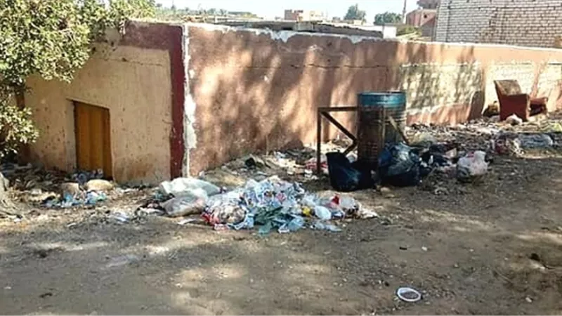الصرف الصحي والقمامة يؤرقان اهالي الداخلة بالوادى الجديد.صور
