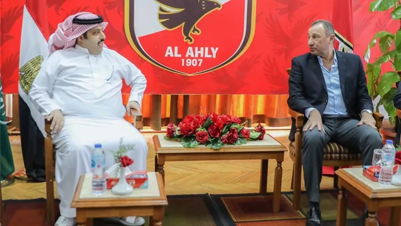 تركي آل الشيخ يشكر الخطيب ويوجه رسالة لجمهور الأهلى