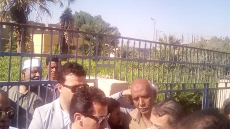 وزير الشباب يضع حجر اساس مركز شباب ارمنت بالأقصر