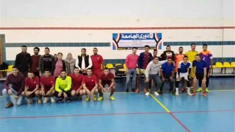 النتائج النهائية لدوري الالعاب الجماعية لكليات جامعة كفر الشيخ