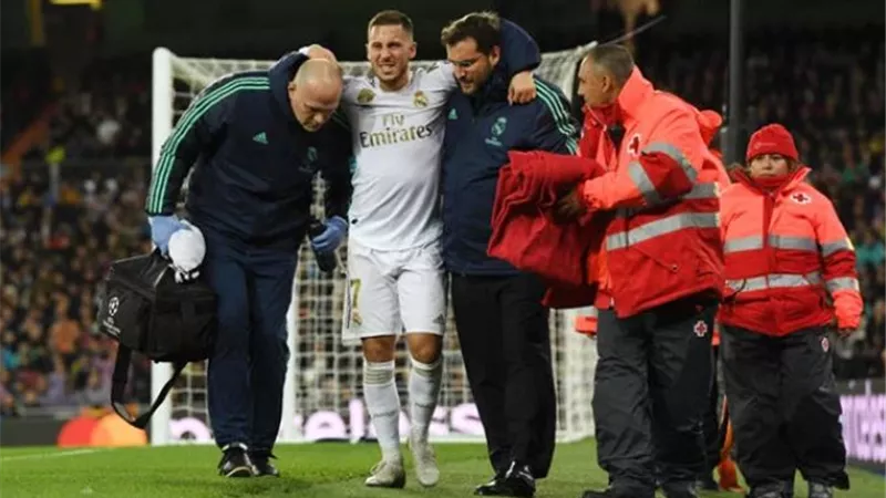 ريال مدريد يكشف حجم إصابة هازارد في مباراة باريس