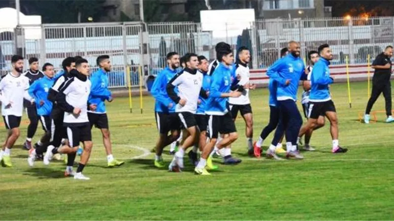 تقسيمة قوية في نهاية مران الزمالك