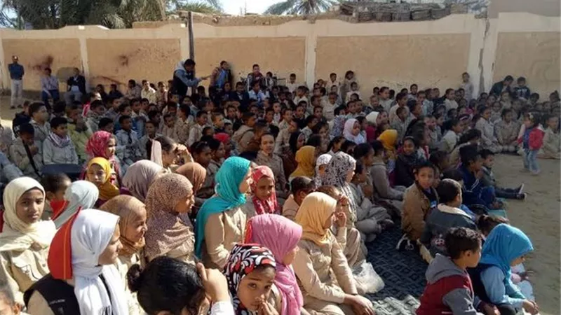 انطلاق القافلة الرابعة للعدالة الثقافية بمطروح
